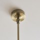 Endon-125433 - Sylvie - Antique Brass 2 Light over Island Fitting with Vintage White Cotton