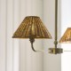 Endon-125448 - Jericho - Antique Brass 2 Light over Island Fitting with Brown Rattan