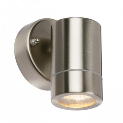 Palin - Brushed Stainless Steel Downlight Wall Lamp