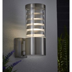 Tango - Brushed Stainless Steel Uplight Wall Lamp