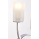 Endon-146-2CH - Havana - Frosted Glass with Chrome 2 Light Wall Lamp