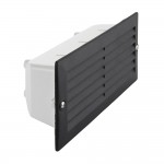 Eco - Textured Black & Frosted Glass Brick Light Eco - Textured Black & Frosted Glass Brick Light