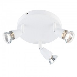 Amalfi - Gloss White 3 Light Round Spotlights Amalfi - Gloss White 3 Light Round Spotlights