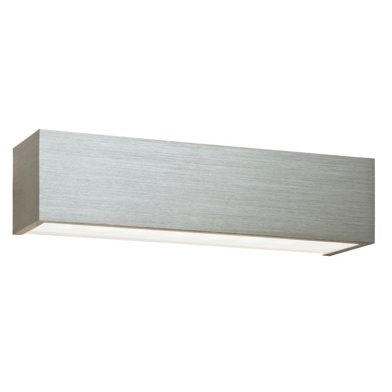 Saxby-46395 - Shale - LED Aluminium & Frosted Glass Wall Lamp