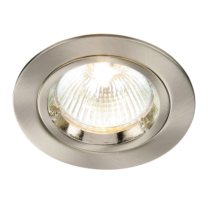 Saxby-52330 - Cast Fixed - Satin Nickel Recessed Downlight