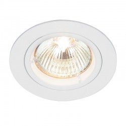Cast Fixed - Gloss White Recessed Downlight Cast Fixed - Gloss White Recessed Downlight