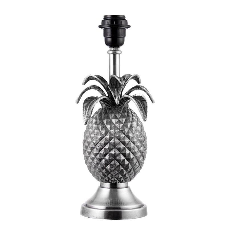 Table & Floor Lamp - Pineapple - Silver Pineapple Table Lamp - Only Base Endon-EH-PINEAPPLE-TL - Pineapple - Silver Pineapple Table Lamp - Only Base