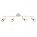 Amalfi - Gloss White 4 Light Bar Spotlights Amalfi - Gloss White 4 Light Bar Spotlights
