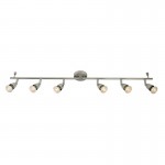 Amalfi - Polished Chrome 6 Light Bar Spotlights Amalfi - Polished Chrome 6 Light Bar Spotlights