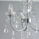Endon-61251 - Tabitha - Bathroom Crystal with Chrome 3 Light Ceiling Lamp