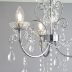 Tabitha - Bathroom Chrome 3 Light Ceiling Lamp with Crystal Tabitha - Bathroom Chrome 3 Light Ceiling Lamp with Crystal