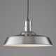 Ceiling Lights - Moore - Nickel Metal Single Hanging Pendant Endon-61282 - Moore - Nickel Metal Single Hanging Pendant