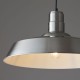 Ceiling Lights - Moore - Nickel Metal Single Hanging Pendant Endon-61282 - Moore - Nickel Metal Single Hanging Pendant