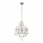 Tabitha - Bathroom Chrome 5 Light Centre Fitting with Crystal Tabitha - Bathroom Chrome 5 Light Centre Fitting with Crystal