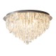 Endon-61564 - Siena - Crystal & Chrome 5 Light Ceiling Lamp