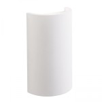 Crescent - White Plaster Round LED Wall Lamp Crescent - White Plaster Round LED Wall Lamp