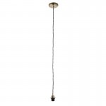 Cable Set - Antique Brass Suspension E27 Cable Set - Antique Brass Suspension E27