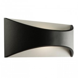 Vulcan - Outdoor LED Black Big Wall Lamp