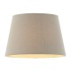 Endon-66204 - Cici - Shade Only - 20 cm Grey Linen Shade