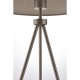 Endon-66986 - Tri - Grey with Matt Nickel Tripod Table Lamp