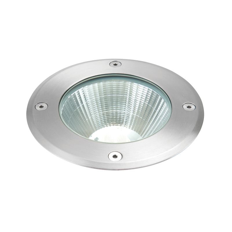 Outdoor - Ayoka - LED 6500K Brushed Stainless Steel Recessed Light Saxby-67405 - Ayoka - LED 6500K Brushed Stainless Steel Recessed Light