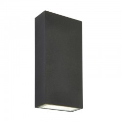 Morti - LED Textured Anthracite Up&Down Wall Lamp Morti - LED Textured Anthracite Up&Down Wall Lamp