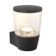 Outdoor - Canillo - Clear with Matt Antracite Wall Lamp Saxby-67697 - Canillo - Clear with Matt Antracite Wall Lamp