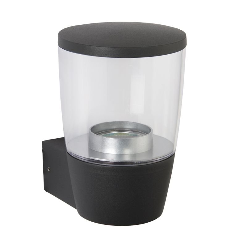 Outdoor - Canillo - Clear with Matt Antracite Wall Lamp Saxby-67697 - Canillo - Clear with Matt Antracite Wall Lamp