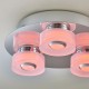 Bathroom Lights - Rita - LED Polished Chrome with Frosted 3 Light Ceiling Lamp Endon-68911 - Rita - LED Polished Chrome with Frosted 3 Light Ceiling Lamp