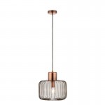 Nicola - Antique Copper Square Cage Pendant Nicola - Antique Copper Square Cage Pendant