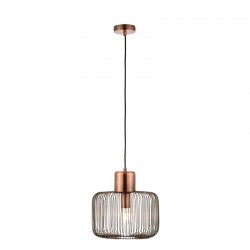 Nicola - Antique Copper Square Cage Pendant Nicola - Antique Copper Square Cage Pendant