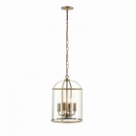 Lambeth - Antique Brass 4 Light Lantern Pendant Lambeth - Antique Brass 4 Light Lantern Pendant