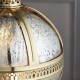Ceiling Lights - Vienna - Mercury Glass & Gold Lantern Pendant Endon-70091 - Vienna - Mercury Glass & Gold Lantern Pendant