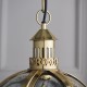 Ceiling Lights - Vienna - Mercury Glass & Gold Lantern Pendant Endon-70091 - Vienna - Mercury Glass & Gold Lantern Pendant