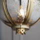 Ceiling Lights - Vienna - Mercury Glass & Gold Lantern Pendant Endon-70091 - Vienna - Mercury Glass & Gold Lantern Pendant