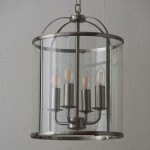 Lambeth - Satin Nickel 4 Light Lantern Pendant Lambeth - Satin Nickel 4 Light Lantern Pendant