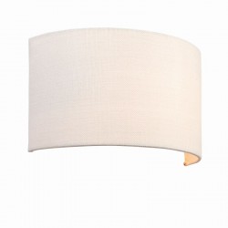 Obi - Vintage White Linen Wall Lamp Obi - Vintage White Linen Wall Lamp