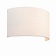 Endon-70334 - Obi - Vintage White Linen Wall Lamp