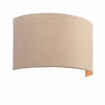 Obi - Vintage Natural Linen Wall Lamp