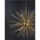 Endon-70575 - Orta - Satin Brass 9 Light Sputnik Pendant