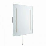Glimpse - LED Bathroom Mirror with Shaver Socket Glimpse - LED Bathroom Mirror with Shaver Socket