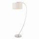 Endon-72388 - Josephine - White with Bright Nickel Floor Lamp