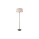 Table & Floor Lamp - Hayfield - Natural Linen Shade with Brushed Bronze Floor Lamp Endon-72634 - Hayfield - Natural Linen Shade with Brushed Bronze Floor Lamp