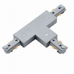 Connector - Silver Track T Connector Connector - Silver Track T Connector