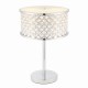 Table & Floor Lamp - Hudson - Crystal & Opal Diffuser with Chrome Table Lamp Endon-72747 - Hudson - Crystal & Opal Diffuser with Chrome Table Lamp