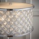 Table & Floor Lamp - Hudson - Crystal & Opal Diffuser with Chrome Table Lamp Endon-72747 - Hudson - Crystal & Opal Diffuser with Chrome Table Lamp