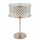 Table & Floor Lamp - Hudson - Crystal & Opal Diffuser with Antique Brass Table Lamp Endon-72749 - Hudson - Crystal & Opal Diffuser with Antique Brass Table Lamp