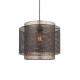Endon-72829 - Plexus - Shade Only - Matt Black and Antique Brass Ø 25 cm