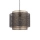 Endon-72829 - Plexus - Shade Only - Matt Black and Antique Brass Ø 25 cm