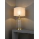 Endon-73106 - Wistow - Base Only - Clear Glass & Gold Table Lamp